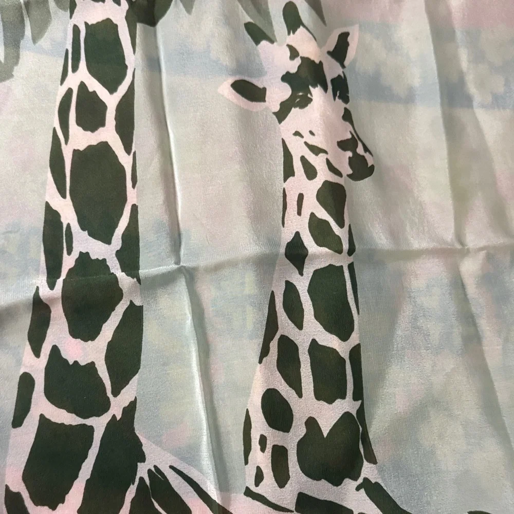 Vintage 1970s Vera Giraffe Scarf